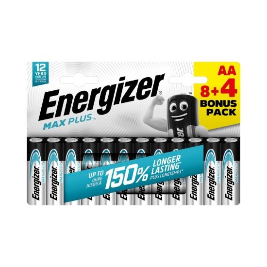Obrázek Energizer LR6/12 Max Plus AA 8+4 zdarma