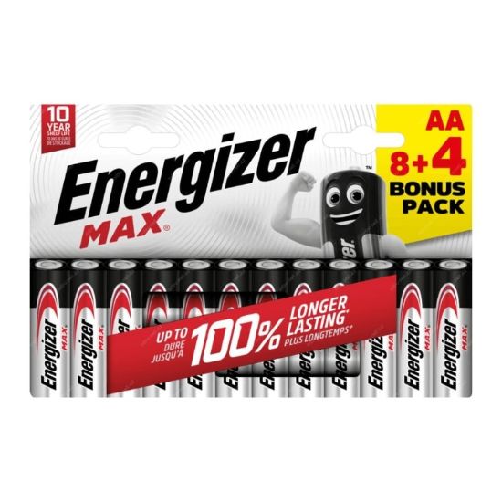 Obrázek Energizer LR6/12 Max AA 8+4 zdarma