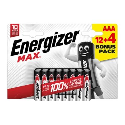 Obrázek Energizer LR03/ 16 Max AAA 12+4 zdarma