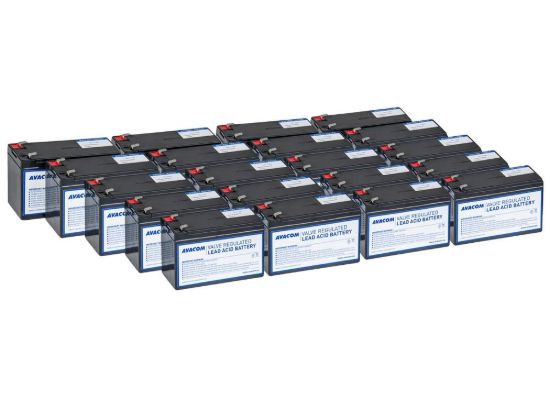 Obrázek Fortron Tower Battery Bank, BB-240/09T, CSB 12V/9AH*20pcs