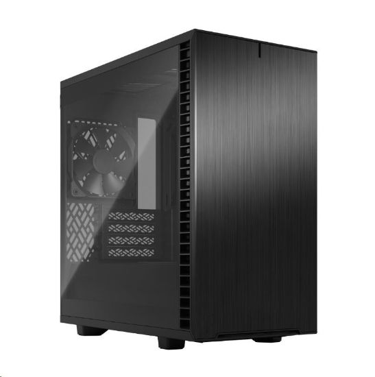 Obrázek FRACTAL DESIGN skříň Define 7 Mini Black TG Light Tint, USB 3.1 Type-C, 2x USB 3.0, bez zdroje, mATX