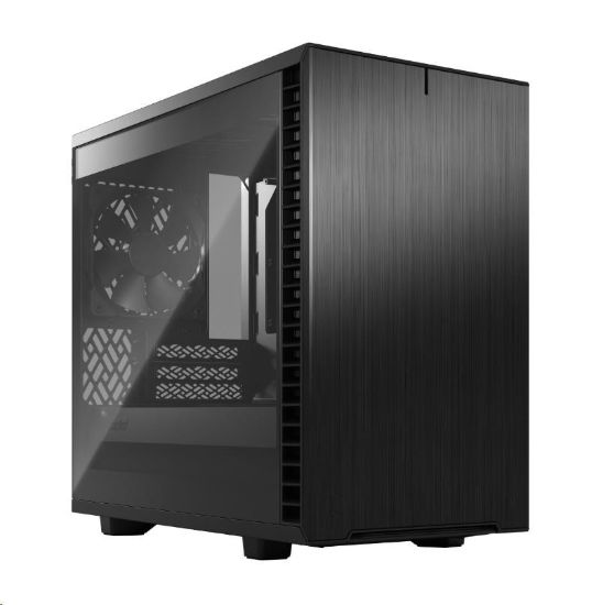 Obrázek FRACTAL DESIGN skříň Define 7 Nano Black TG Light Tint, USB 3.1 Type-C, 2x USB 3.0, bez zdroje, mATX