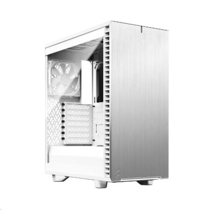 Obrázek FRACTAL DESIGN skříň Define 7 Compact White TG Clear, USB 3.1 Type-C, 2x USB 3.0, bez zdroje, mATX