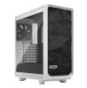 Obrázek FRACTAL DESIGN skříň Meshify 2 Compact White TG Clear Tint, USB 3.1 Type- C, 2x USB 3.0, bez zdroje, mATX