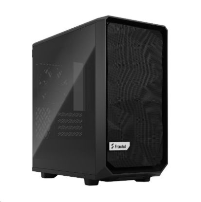 Obrázek FRACTAL DESIGN skříň Meshify 2 Mini Black TG Dark Tint, USB 3.1 Type-C, 2x USB 3.0, bez zdroje, mATX