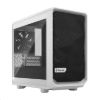Obrázek FRACTAL DESIGN skříň Meshify 2 Nano White TG Clear Tint, USB 3.1 Type- C, 2x USB 3.0, bez zdroje, miniITX