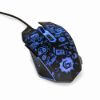Obrázek GEMBIRD myš MUS- 6B- GRAFIX- 01, černá s grafickým potiskem, USB
