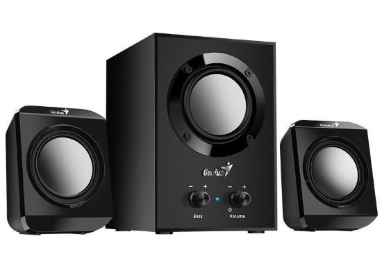 Obrázek GENIUS reproduktory SW-2.1 300/ 2.1/ 10 W/ černá