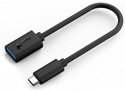 Obrázek GENIUS ACC- C2AC redukce USB- C na USB- A, černá