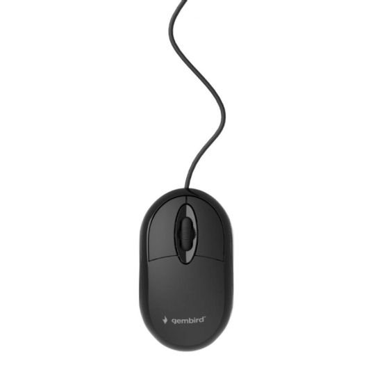 Obrázek GEMBIRD Wired optical mouse, USB, black