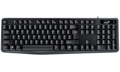 Obrázek GENIUS klávesnice KB-117, Drátová, Copilot, USB, černá, CZ+SK layout