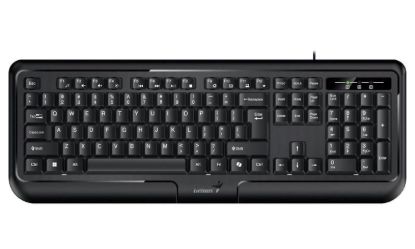 Obrázek GENIUS klávesnice KB-118 II / Drátová/ Copilot/ USB/ černá/ CZ+SK layout