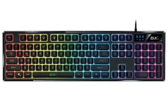 Obrázek GENIUS klávesnice GX GAMING Scorpion K7, drátová USB, RGB, CZ+SK layout, černá