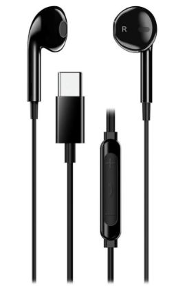 Obrázek GENIUS sluchátka HS-M365 headset, mikrofon, USB-C, černá