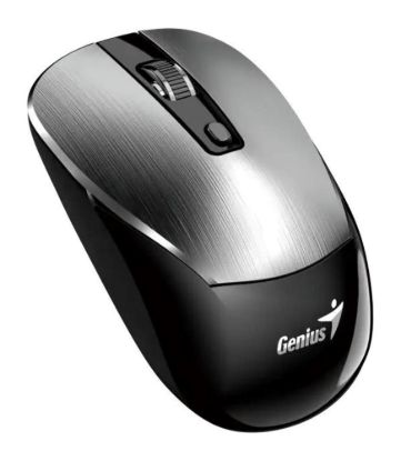 Obrázek GENIUS myš NX- 7125 Silver/ 1200 dpi/ bezdrátová/ Copilot/ stříbrná