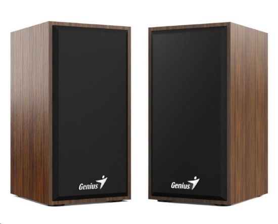Obrázek GENIUS repro SP-HF180, 2.0, 6W, dřevěné, hnědé