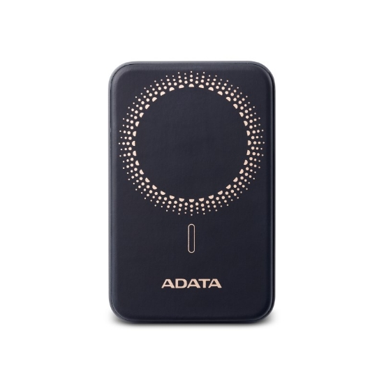 Obrázek ADATA PowerBank R100 Magnetic, 10000mAh, 3.85A, černá (38.5Wh)