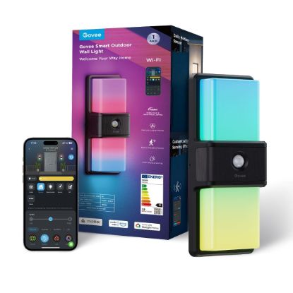 Obrázek Govee RGBICWW Smart venkovní nástěnné světlo 1200lm Matter