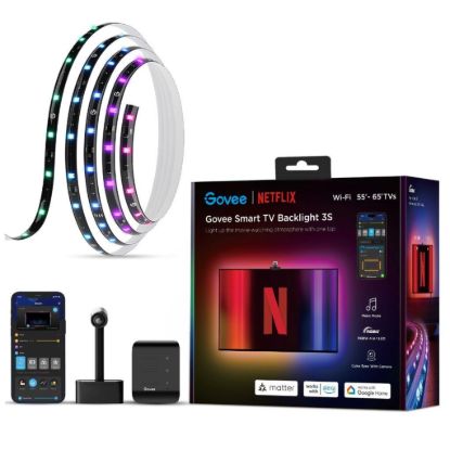 Obrázek Govee Backlight 3S Netflix TV 55-65 SMART LED podsvícení RGBICW