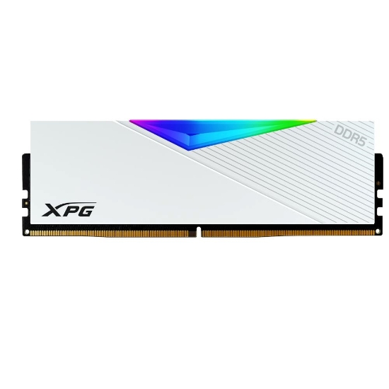 Obrázek ADATA XPG DIMM DDR5 16GB 7200MT/s CL34 Lancer RGB, Bílá