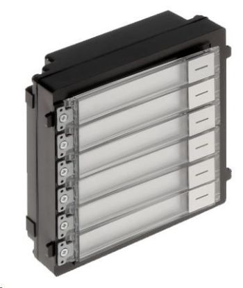 Obrázek HIKVISION DS- KD- KK, Modul interkomu se 6 tlačítky