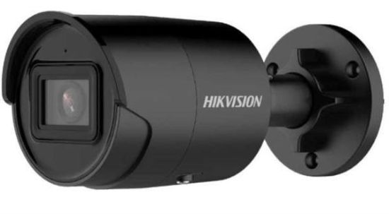 Obrázek HIKVISION DS-2CD2043G2-IU(BLACK)(2.8mm) 4MPix IP Bullet kamera; IR 40m, mikrofon, IP67, černá