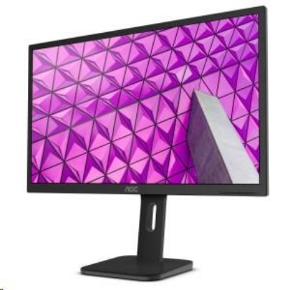 Obrázek AOC MT IPS LCD  WLED 23,8" 24P1 - IPS panel, 1920x1080, 5ms, D-Sub, DVI, HDMI, DP, USB, repro, pivot