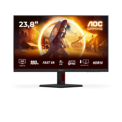 Obrázek AOC MT 23,8" Q24G4RE - 2560x1440,Fast IPS,180Hz,HDMI,DP, Jas (cd/m2):300