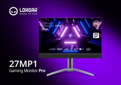 Obrázek Lorgar 27 herní monitor, rovný 4K UHD, miniLED