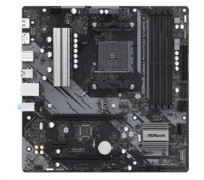 Obrázek ASRock MB Sc AM4 A520M PHANTOM GAMING 4, AMD B520, 4xDDR4, 1xDP, 1xHDMI, mATX