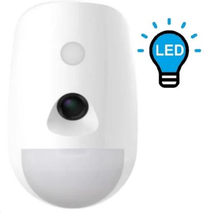 Obrázek Hikvision DS-PDPC12PF-EG2-WE(B), AX PRO bezdrátový PIRCAM detektor, PET imunita do 30kg, dosah 12m, vějíř, LED přísvit