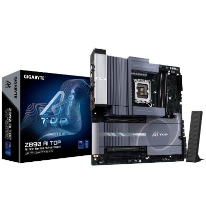 Obrázek GIGABYTE MB Sc LGA1851 Z890 AI TOP, Intel Z890, 4xDDR5, 3xThunderbolt, 1xHDMI, WI-FI, E-ATX