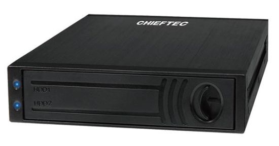 Obrázek CHIEFTEC ATM-1322S-RD 1x 3,5" bay for 2x 2,5" HDD/SDD, RAID converter, SATA Backplane