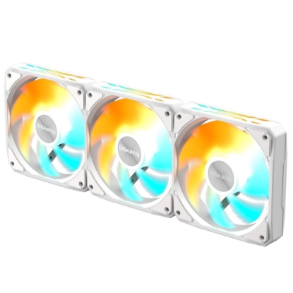 Obrázek GIGABYTE ventilátor EZ CHAIN FAN 3-PACK, 3x120mm, bílá