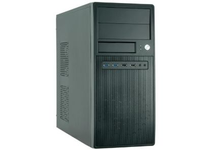 Obrázek CHIEFTEC skříň Mesh Series Miditower, CG-04B-OP, Black, bez zdroje