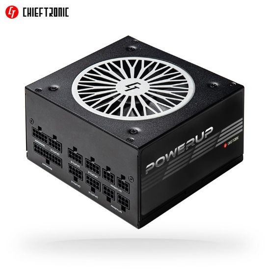 Obrázek CHIEFTEC zdroj Chieftronic PowerUp GPX-850FC, 850W ATX,80PLUS GOLD,cable-mgt,retail