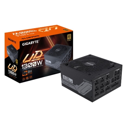 Obrázek GIGABYTE zdroj UD1300GM PG5, 1300W, 80+ Gold, 140mm fan
