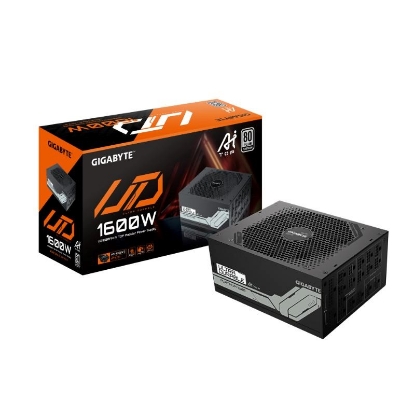 Obrázek GIGABYTE zdroj UD1600PM PG5 AI TOP, 1600W, 80+ Platinum, 140mm fan