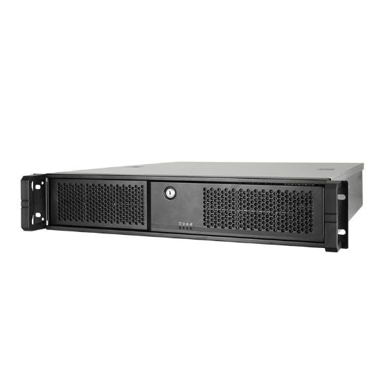 Obrázek CHIEFTEC skříň Rackmount 2U mATX/ATX, UNC-209S-B, 400W PSU, Black