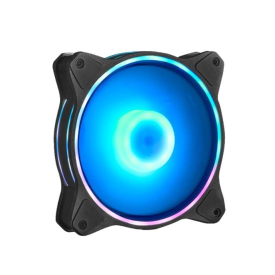 Obrázek CHIEFTEC ventilátor ZF-1225RGB, 120mm, PWM, ARGB, černá