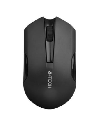 Obrázek A4tech G3-200N, V-Track, bezdrátová optická myš, 2.4GHz, 10m dosah, černá
