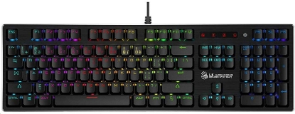 Obrázek A4tech Bloody B820R mechanická RGB herní klávesnice, USB, CZ, RED SWITCH