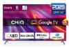 Obrázek CHiQ U50QST TV 50", UHD, QLED, ultratenká, Google TV, DLG 120 Hz, Dolby Audio, Frameless, metalická