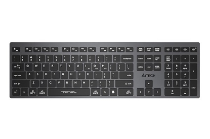 Obrázek A4tech FBX50C, bezdrátová kancelářská klávesnice, šedá
