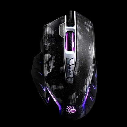Obrázek A4tech Bloody Myš J95S Activated, podsvícená herní myš, 8000 DPI, USB, Černá