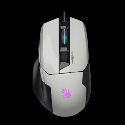 Obrázek A4tech Bloody Myš W70 Max Activated, podsvícená herní myš, 12000 DPI, USB, Bílá