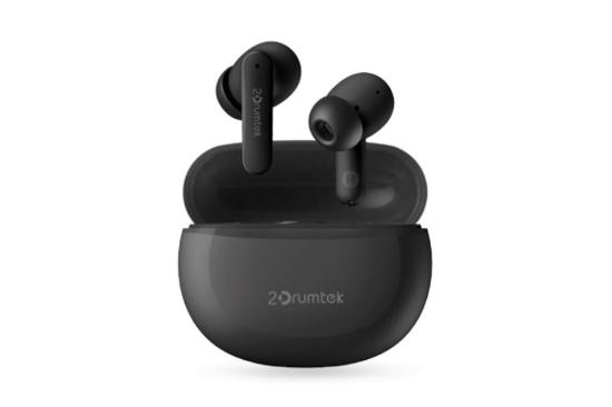 Obrázek A4tech Bezdrátové sluchátka B25, TWS, Bluetooth, šedá