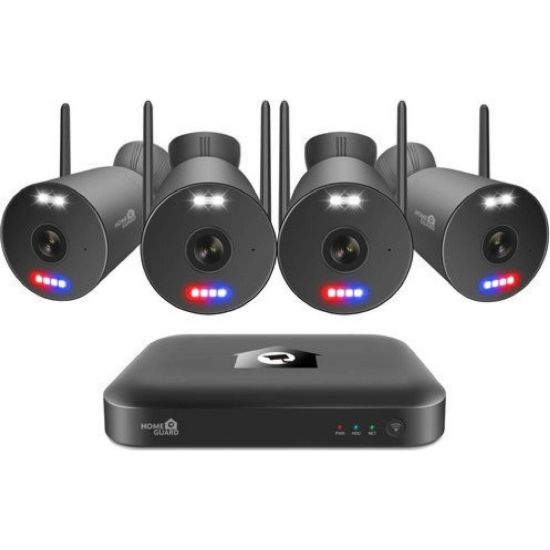 Obrázek iGET HOMEGUARD HGNVK109104 - Wireless 3K NVR 10CH + 4x WiFi 3K kamera