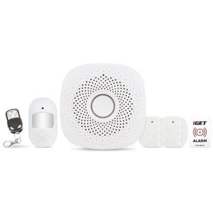 Obrázek iGET HOME X1 Advanced - Domovní Wi-Fi smart alarm, kompletní set, podpora Tuya