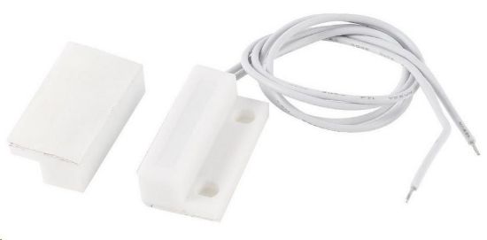 Obrázek iGET SECURITY P8 Drátový magnetický senzor pro dveře/okna, detekce při otevření (oddálení magnetu)